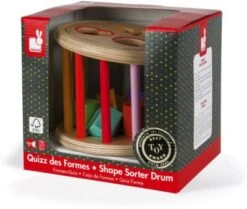Janod Holz-Sortierspiel Rolltrommel 9 Janod Holz-Sortierspiel Rolltrommel -Spielzeug Geschaft 9611542 05